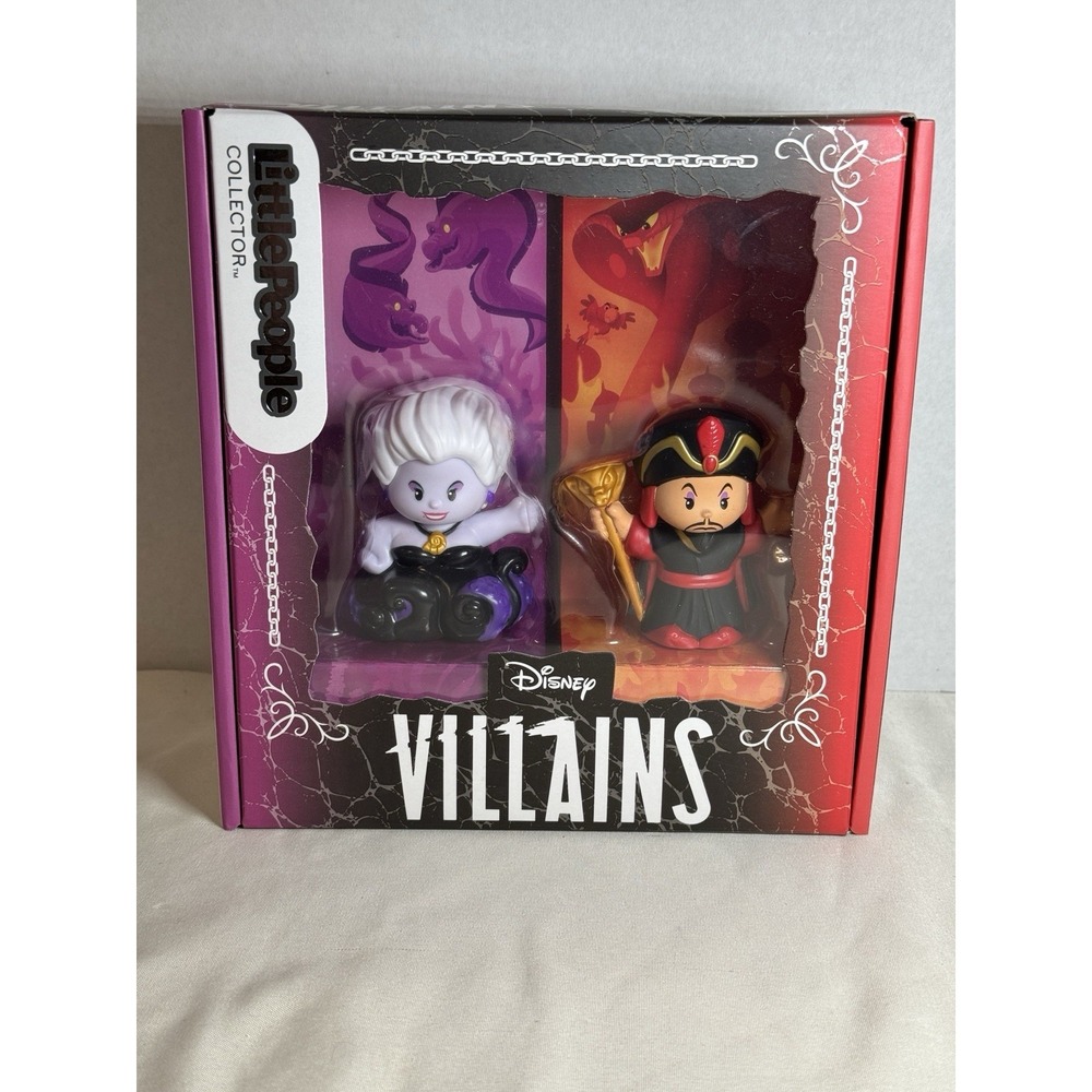 Fisher Price Little People Collector Disney Villains Ursula Jafar New In Hand